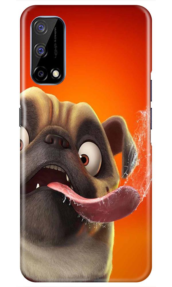 Dog Mobile Back Case for Realme Narzo 30 Pro (Design - 343)