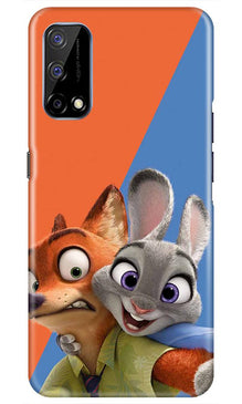 Cartoon Mobile Back Case for Realme Narzo 30 Pro (Design - 346)