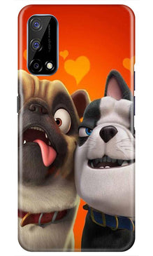 Dog Puppy Mobile Back Case for Realme Narzo 30 Pro (Design - 350)