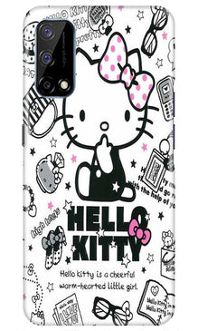 Hello Kitty Mobile Back Case for Realme Narzo 30 Pro (Design - 361)
