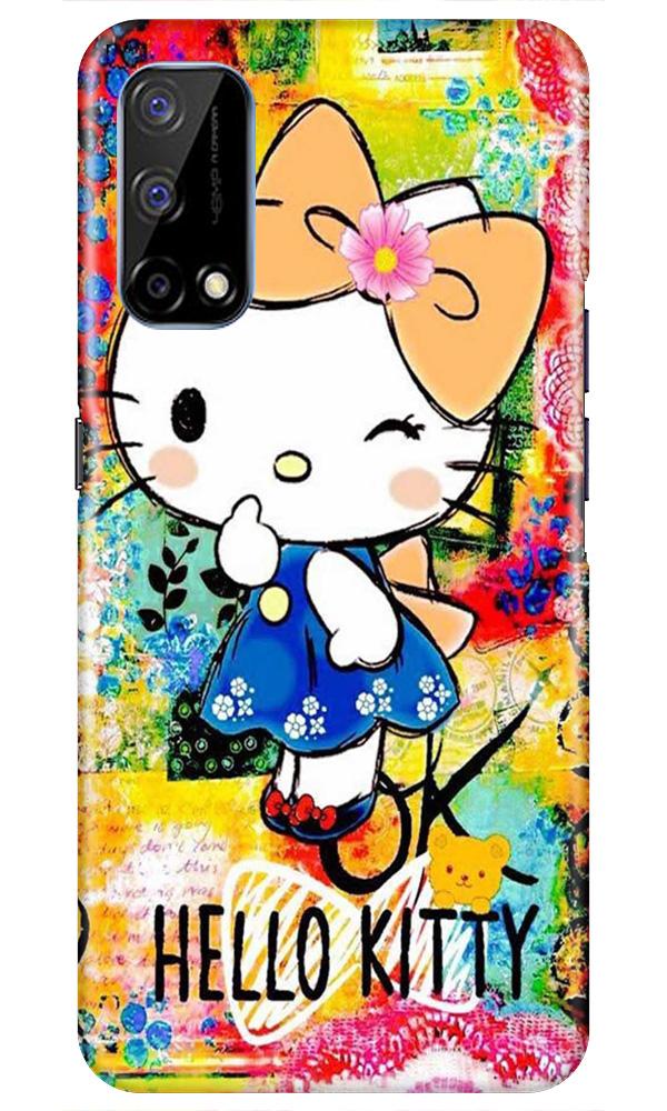Hello Kitty Mobile Back Case for Realme Narzo 30 Pro (Design - 362)