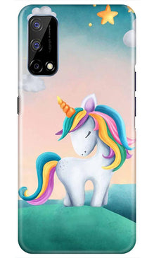 Unicorn Mobile Back Case for Realme Narzo 30 Pro (Design - 366)