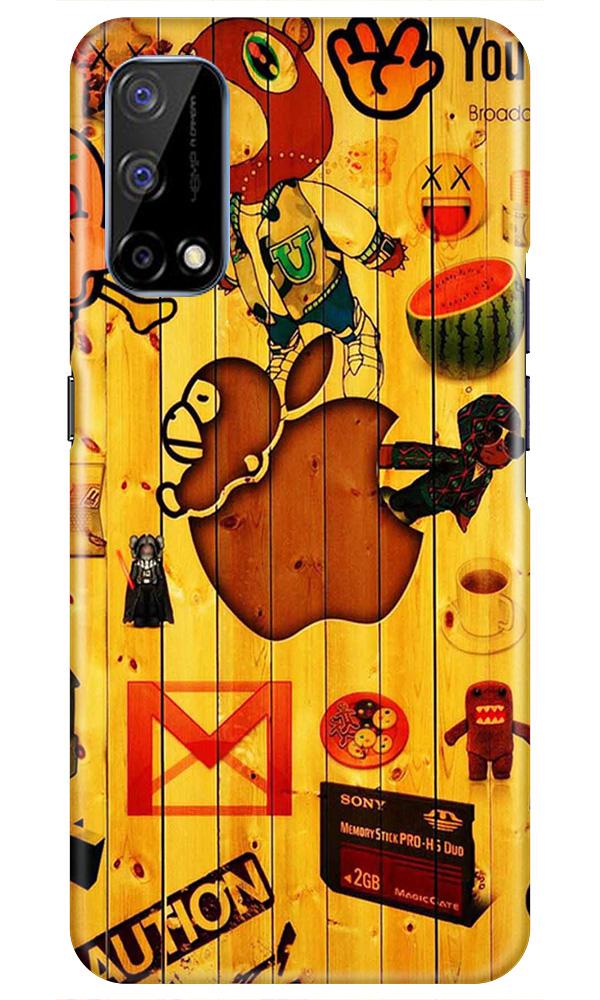 Wooden Texture Mobile Back Case for Realme Narzo 30 Pro (Design - 367)