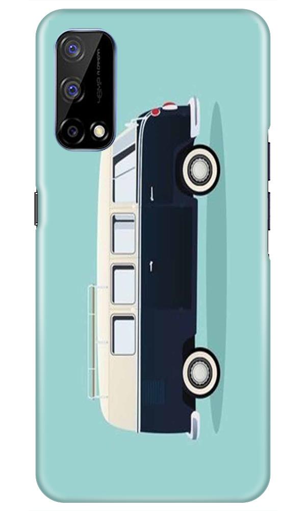 Travel Bus Mobile Back Case for Realme Narzo 30 Pro (Design - 379)