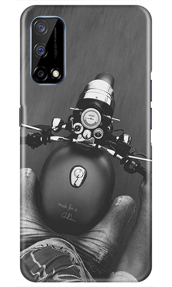 Royal Enfield Mobile Back Case for Realme Narzo 30 Pro (Design - 382)