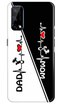 Love Mom Dad Mobile Back Case for Realme Narzo 30 Pro (Design - 385)