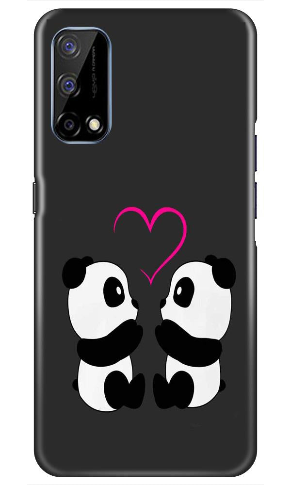 Panda Love Mobile Back Case for Realme Narzo 30 Pro (Design - 398)