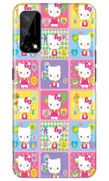 Kitty Mobile Back Case for Realme Narzo 30 Pro (Design - 400)