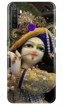 Lord Krishna3 Mobile Back Case for Realme 5i (Design - 18)