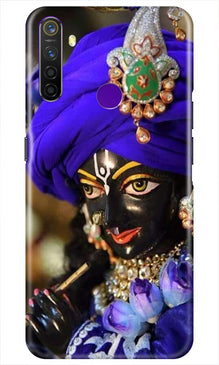 Lord Krishna4 Mobile Back Case for Realme 5i (Design - 19)