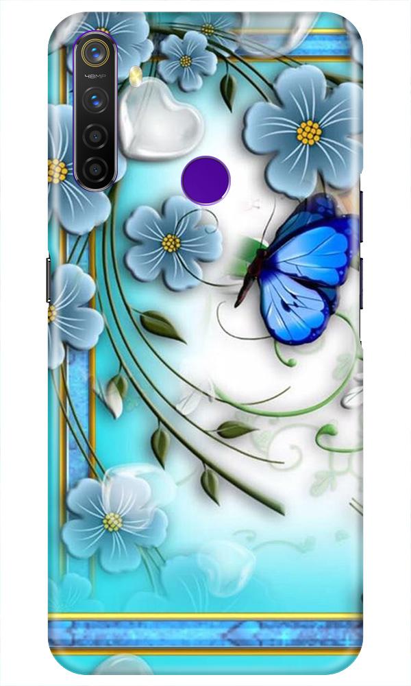 Blue Butterfly Case for Realme 5i