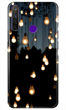 Party Bulb Mobile Back Case for Realme 5i (Design - 72)