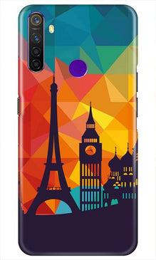 Eiffel Tower2 Mobile Back Case for Realme 5i (Design - 91)