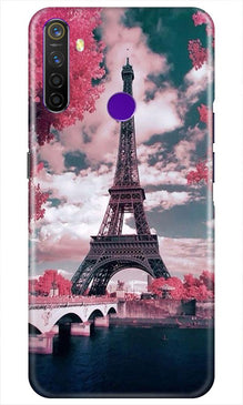 Eiffel Tower Mobile Back Case for Realme 5i  (Design - 101)