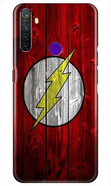 Flash Superhero Mobile Back Case for Realme 5i  (Design - 116)
