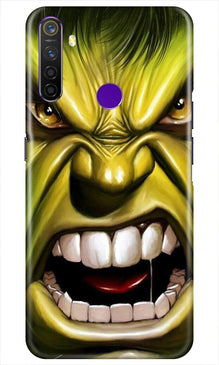 Hulk Superhero Mobile Back Case for Realme 5i  (Design - 121)