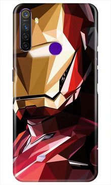 Iron Man Superhero Mobile Back Case for Realme 5i  (Design - 122)