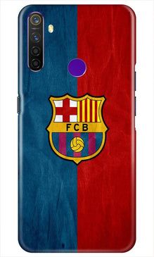 FCB Football Mobile Back Case for Realme 5i  (Design - 123)