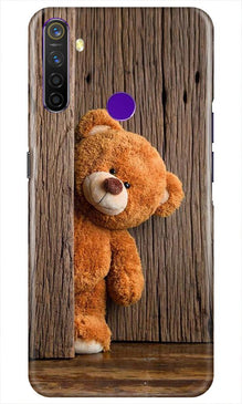 Cute Beer Mobile Back Case for Realme 5i  (Design - 129)