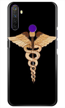 Doctor Logo Mobile Back Case for Realme 5i  (Design - 134)