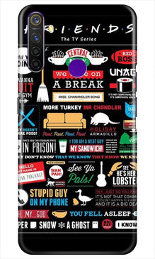 Friends Mobile Back Case for Realme 5i  (Design - 145)