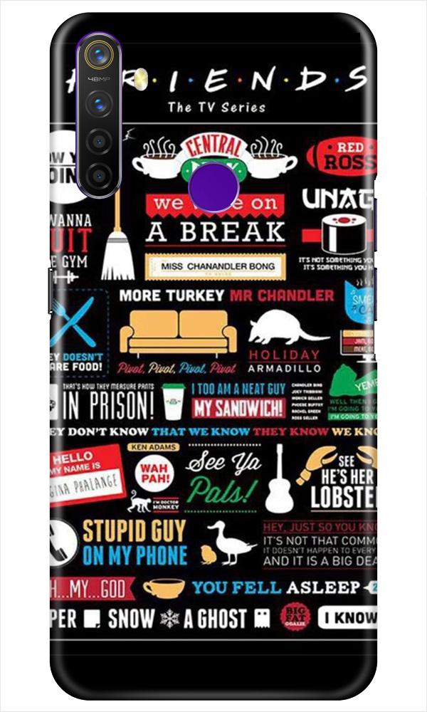 Friends Case for Realme 5i  (Design - 145)