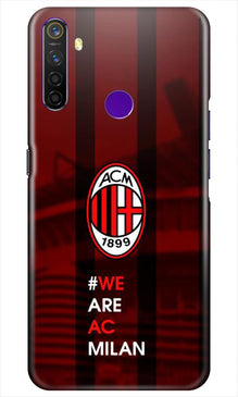 AC Milan Mobile Back Case for Realme 5i  (Design - 155)