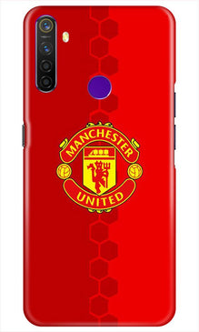 Manchester United Mobile Back Case for Realme 5i  (Design - 157)