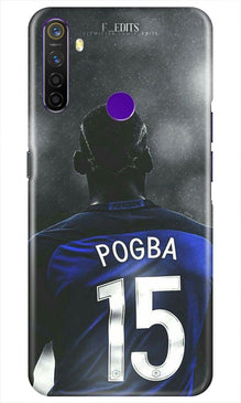Pogba Mobile Back Case for Realme 5i  (Design - 159)