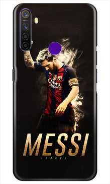 Messi Mobile Back Case for Realme 5i  (Design - 163)