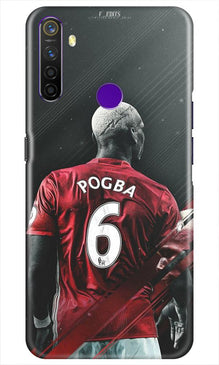 Pogba Mobile Back Case for Realme 5i  (Design - 167)