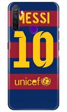 Messi Mobile Back Case for Realme 5i  (Design - 172)
