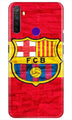 FCB Football Case for Realme 5i  (Design - 174)