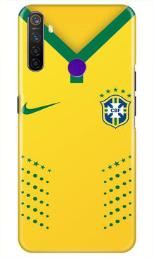 Brazil Mobile Back Case for Realme 5i  (Design - 176)