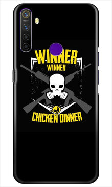 Winner Winner Chicken Dinner Mobile Back Case for Realme 5i  (Design - 178)