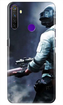 Pubg Mobile Back Case for Realme 5i  (Design - 179)