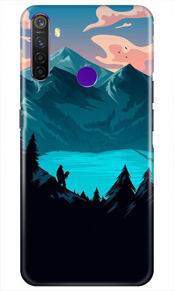 Mountains Case for Realme 5i (Design - 186)