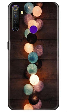 Party Lights Mobile Back Case for Realme 5i (Design - 209)