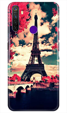 Eiffel Tower Mobile Back Case for Realme 5i (Design - 212)