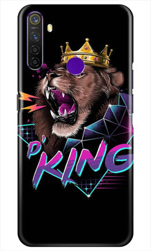 Lion King Mobile Back Case for Realme 5i (Design - 219)