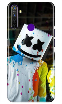 Marsh Mellow Mobile Back Case for Realme 5i (Design - 220)