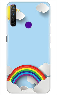 Rainbow Mobile Back Case for Realme 5i (Design - 225)