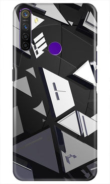 Modern Art Mobile Back Case for Realme 5i (Design - 230)
