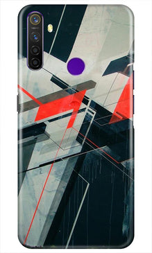 Modern Art Mobile Back Case for Realme 5i (Design - 231)