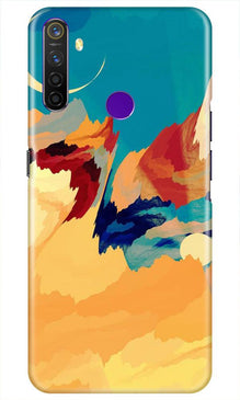 Modern Art Mobile Back Case for Realme 5i (Design - 236)