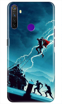 Thor Avengers Mobile Back Case for Realme 5i (Design - 243)