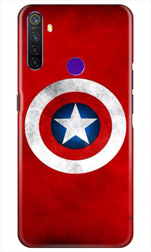 Captain America Mobile Back Case for Realme 5i (Design - 249)