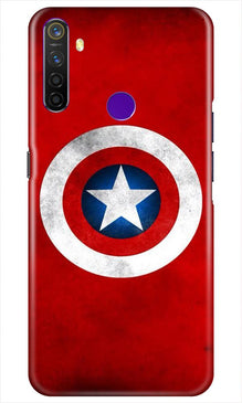 Captain America Mobile Back Case for Realme 5i (Design - 249)