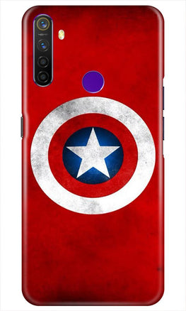 Captain America Case for Realme 5i (Design No. 249)