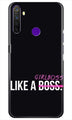 Like a Girl Boss Case for Realme 5i (Design No. 265)